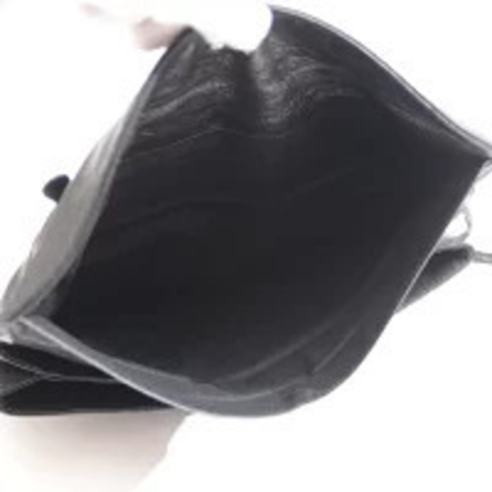 Balenciaga Bag Giant Leather Envelope Black Clutch - Picture 5 of 10